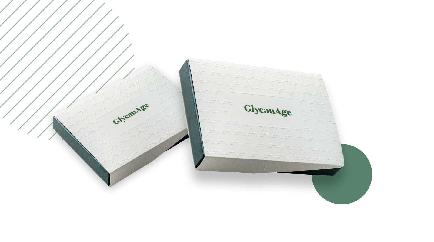 2 glycanage testing kits